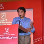 Shri Suresh Prabhu addresing audience at AIM-IT Launch event