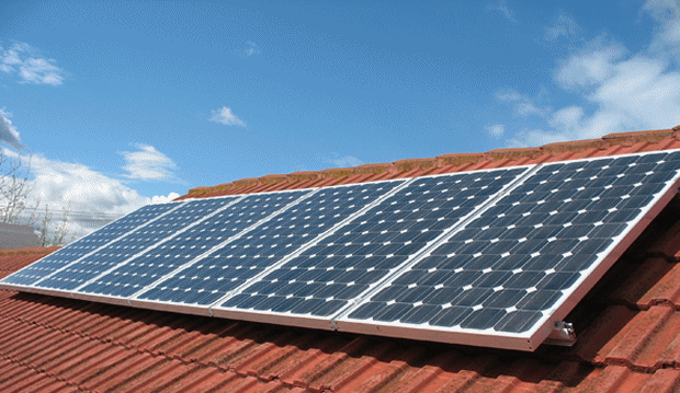 rooftop solar panels