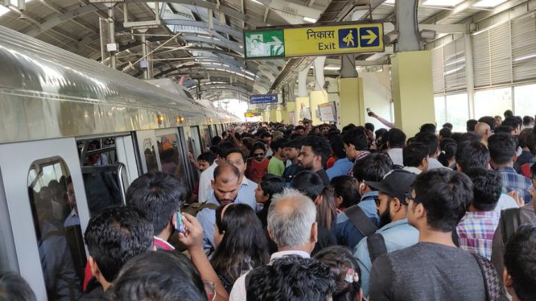 Delhi Metro Yellow line