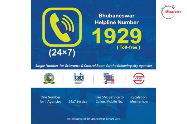 Bhubaneswar Smart City Expands Helpline Services with 186 New Appointments Bhubaneswar