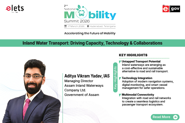 Shri Aditya Vikram Yadav, Managing Director, Assam Inland Waterways Company Ltd. (AIWCL), Government of Assam