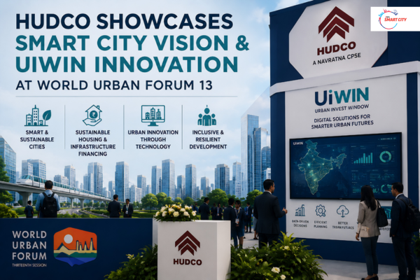 HUDCO (1) HUDCO Showcases Smart City Vision, UiWIN at World Urban Forum 13