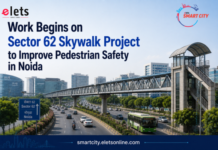 Work Begins on Sector 62 Skywalk Project to Improve Pedestrian Safety in Noida Noida