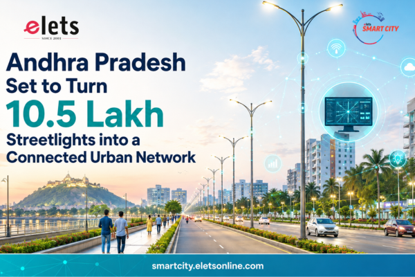 Andhra Pradesh Set to Turn 10.5 Lakh Streetlights into a Connected Urban Network Andhra Pradesh smart streetlights