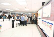 CAQM Launches PAVAN-I3C Command Centre to Track Delhi-NCR Air Pollution Union Minister Bhupender Yadav visiting the CAQM PAVAN integrated command centre in Delhi-NCR